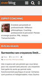 Mobile Screenshot of espritcoaching.over-blog.com
