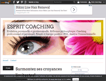 Tablet Screenshot of espritcoaching.over-blog.com