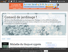 Tablet Screenshot of conseilsjardinage.over-blog.com