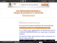 Tablet Screenshot of lesmainsdanslafarine.over-blog.com
