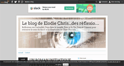 Desktop Screenshot of elodiechristine.over-blog.com