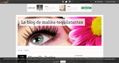 Desktop Screenshot of malika-tequilatantan.over-blog.com