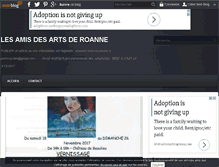 Tablet Screenshot of amisdesarts-roanne.over-blog.com