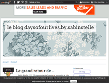 Tablet Screenshot of daysofourlives.by.sabinstelle.over-blog.com