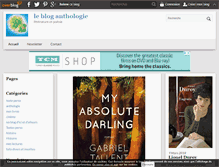 Tablet Screenshot of anthologie.over-blog.com