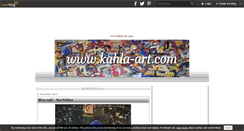 Desktop Screenshot of kahla-art.over-blog.com