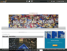 Tablet Screenshot of kahla-art.over-blog.com