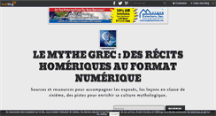 Desktop Screenshot of mythologiegrecque.over-blog.com