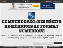 Tablet Screenshot of mythologiegrecque.over-blog.com