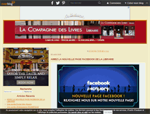 Tablet Screenshot of lacompagniedeslivres.over-blog.com