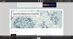 Desktop Screenshot of latelierdelacoccinelle.over-blog.com