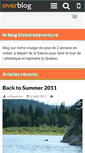 Mobile Screenshot of histoiredaventure.over-blog.com