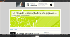 Desktop Screenshot of lesscrapbidulesdegigi.over-blog.com