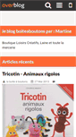 Mobile Screenshot of boiteaboutons.over-blog.com