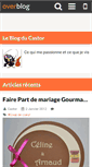 Mobile Screenshot of leblogducastor.over-blog.com