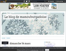 Tablet Screenshot of manouburgadoise.over-blog.com