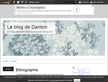Tablet Screenshot of expose-danton.over-blog.com