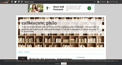 Desktop Screenshot of cafe-philo.over-blog.com