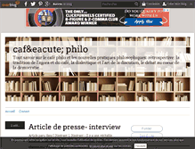 Tablet Screenshot of cafe-philo.over-blog.com