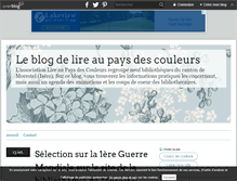 Tablet Screenshot of lireaupaysdescouleurs.over-blog.com