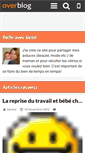 Mobile Screenshot of belle-avec-bebe.over-blog.com