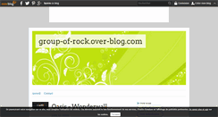 Desktop Screenshot of group-of-rock.over-blog.com