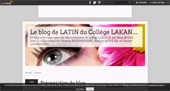 Desktop Screenshot of lelatin.over-blog.com