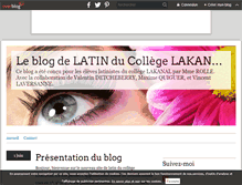 Tablet Screenshot of lelatin.over-blog.com