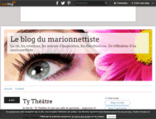 Tablet Screenshot of le-marionnettiste.over-blog.com