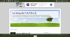 Desktop Screenshot of apele.over-blog.com