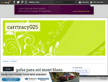 Tablet Screenshot of carrtracy025.over-blog.com