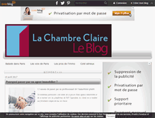 Tablet Screenshot of la-chambre-claire.over-blog.com