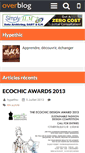 Mobile Screenshot of hypethic.over-blog.com