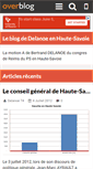 Mobile Screenshot of delanoe74.over-blog.com