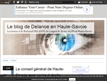 Tablet Screenshot of delanoe74.over-blog.com