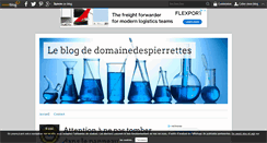 Desktop Screenshot of domainedespierrettes.over-blog.fr