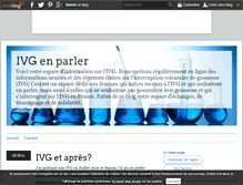 Tablet Screenshot of ivgenparler.over-blog.com