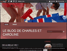 Tablet Screenshot of charles1er.over-blog.com