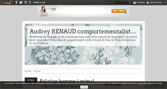 Desktop Screenshot of comportementaliste-animalier.over-blog.fr