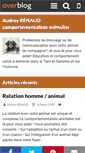 Mobile Screenshot of comportementaliste-animalier.over-blog.fr