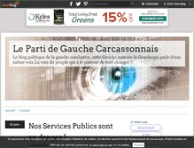 Tablet Screenshot of partidegauche11.over-blog.com