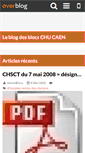 Mobile Screenshot of blogdesblocs.over-blog.com