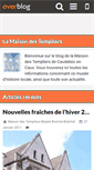 Mobile Screenshot of maisondestempliers.over-blog.com