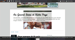 Desktop Screenshot of congograndbeauetrichepays.over-blog.com