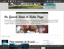 Tablet Screenshot of congograndbeauetrichepays.over-blog.com