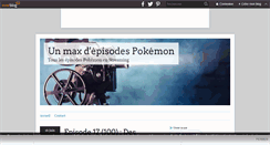 Desktop Screenshot of maxepisodepokemon.over-blog.com