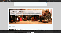 Desktop Screenshot of guitaronair.over-blog.com