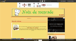 Desktop Screenshot of noixdemuscade.over-blog.com