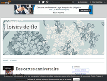 Tablet Screenshot of loisirs-de-flo.over-blog.fr