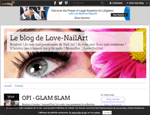 Tablet Screenshot of love-nailart.over-blog.com